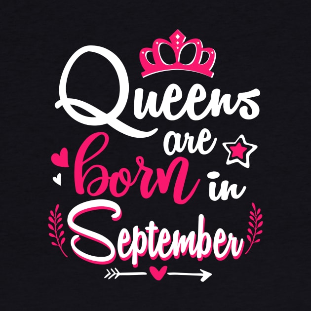 Women Queens Are Born In September by Manonee